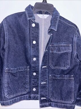 H&M Dark Indigo Denim Jacket for Kids